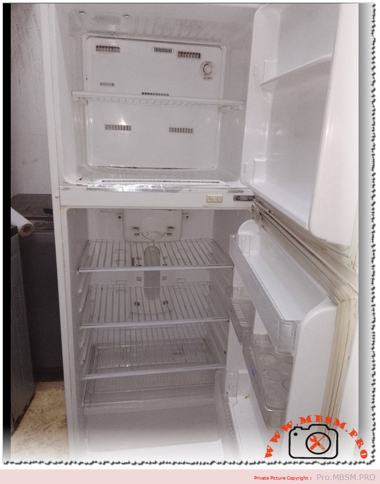 Electrostar 16 foot refrigerator 1/6 HP compressor 125W top freezer Mbsmgroup mbsmpro