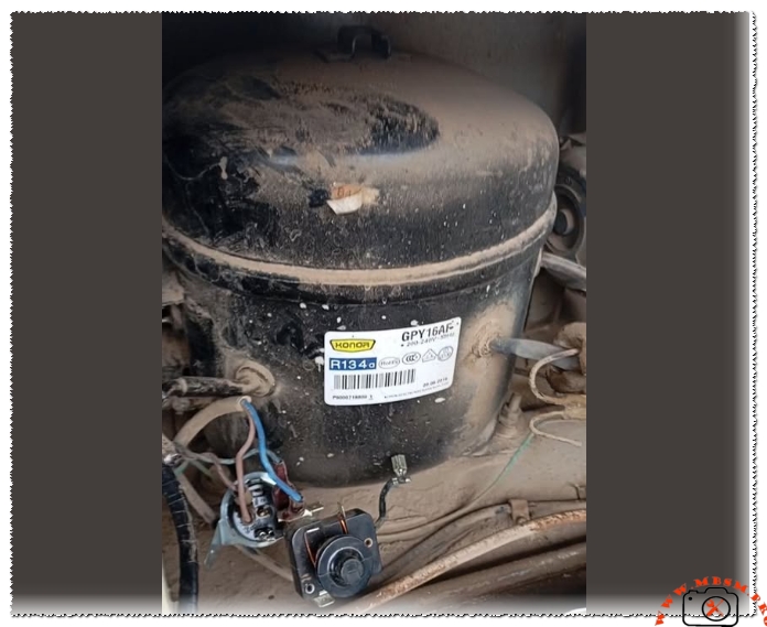 Compressor, Konor, GPY16AF, 1/2 HP, R134a, LBP mbsmpro