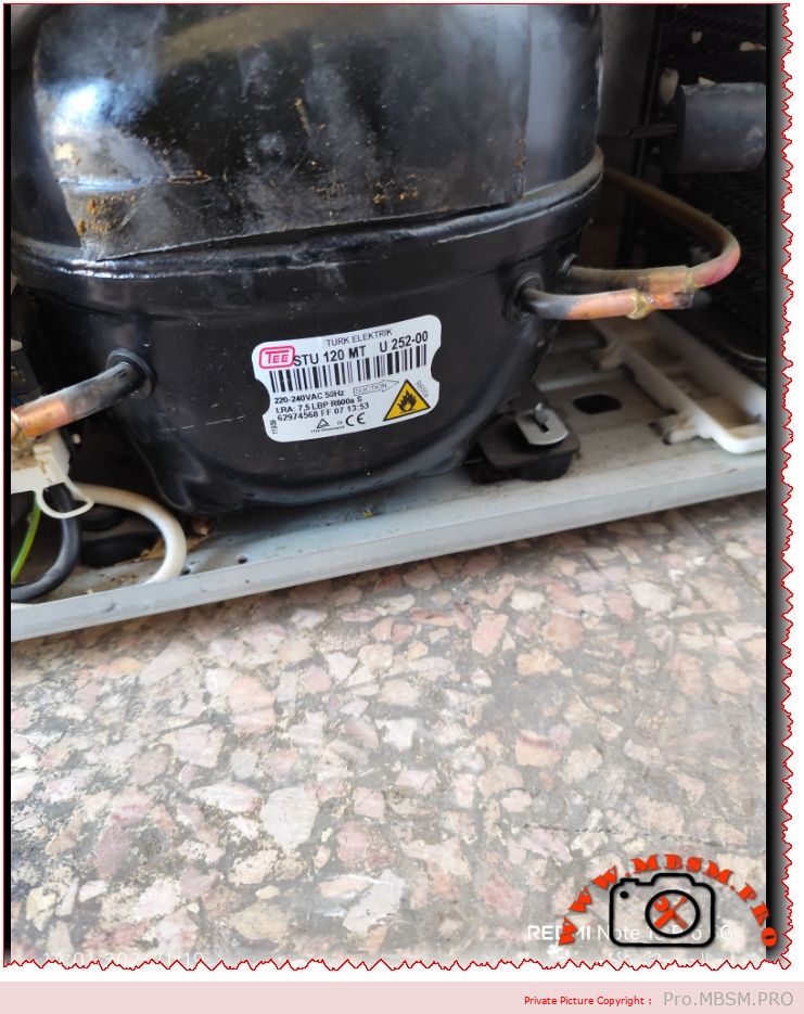 Compressor, STU 120 MT, 1/6 hp mbsmpro