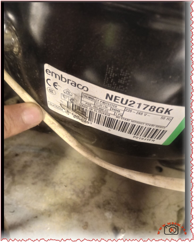 Embraco NEU2178GK, compressor mbsmpro