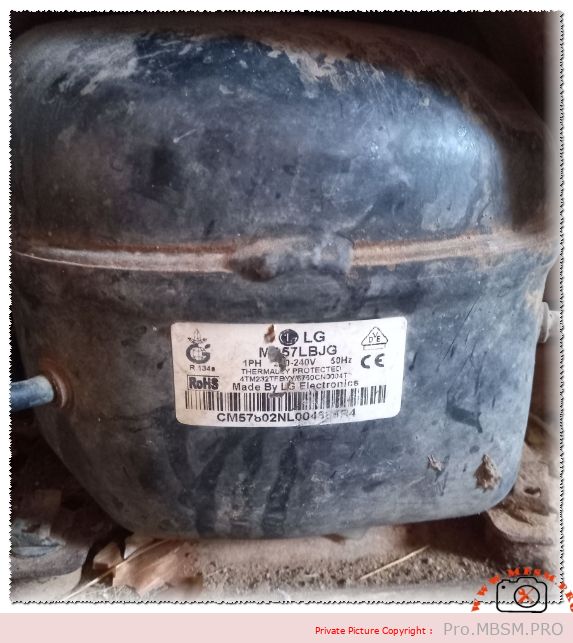 LG MA57LBJG Compressor 1/6 HP R134a LBP Technical Specifications and Replacements mbsmpro