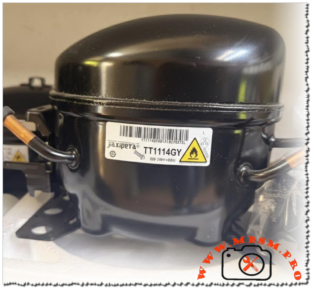 Jiaxipera TT1114GY R600a compressor technical specifications and high-efficiency replacement guide for professional HVAC technicians mbsmpro
