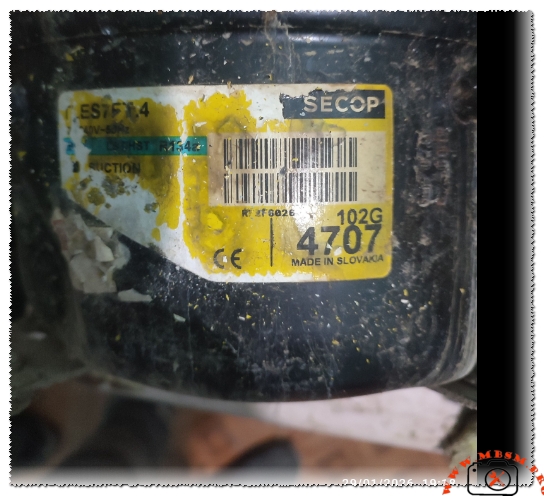 Secop ES7FT.4 Compressor 1/5 HP R134a Technical Specifications and Replacements mbsmpro
