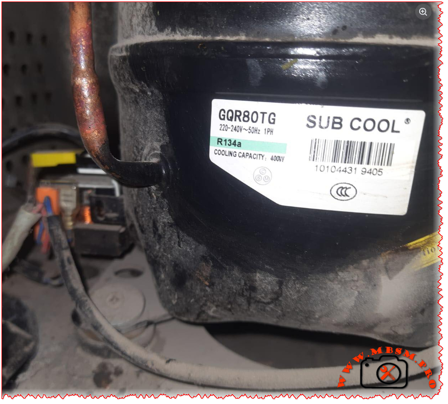 SUB COOL GQR80TG Compressor Specs and Replacements mbsmpro