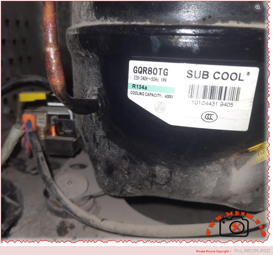 SUB COOL GQR80TG Compressor Specs and Replacements mbsmpro