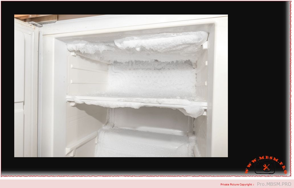 A problem with a Brand refrigerator: ice forms, it makes a noise, and it stops cooling mbsmpro