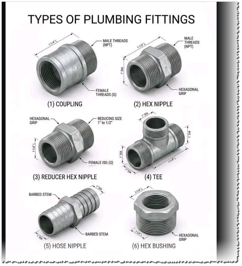 Plumbing Fittings Explained mbsmpro