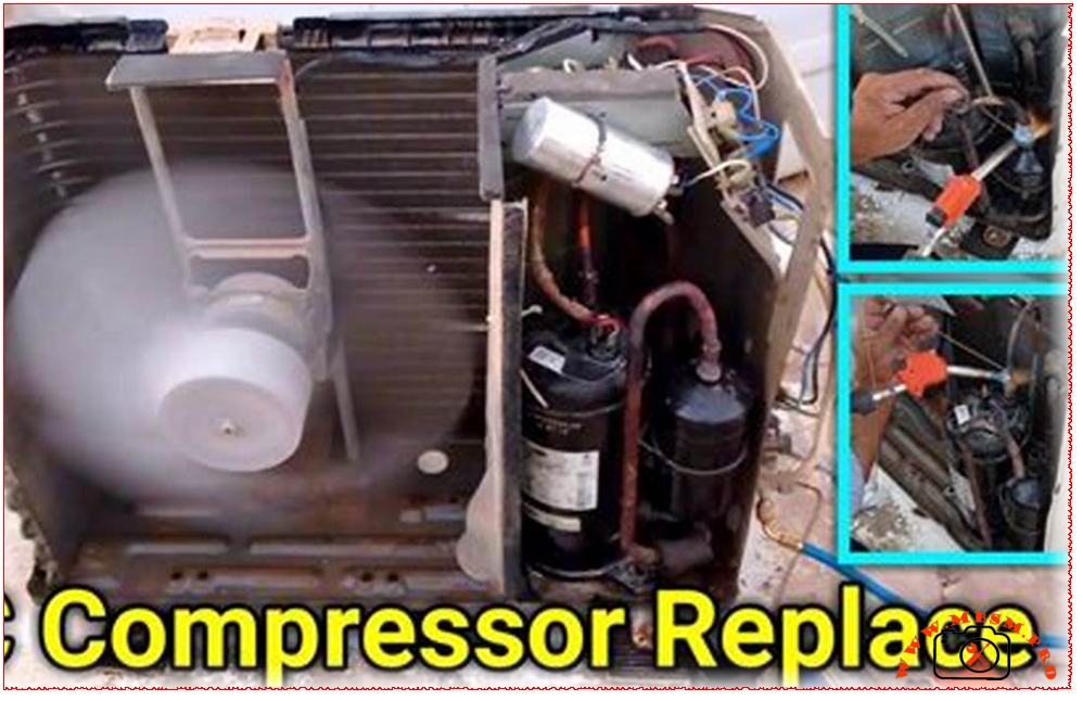 The process of replacing the air conditioner compressor is successful, and it is working as it was before mbsmpro